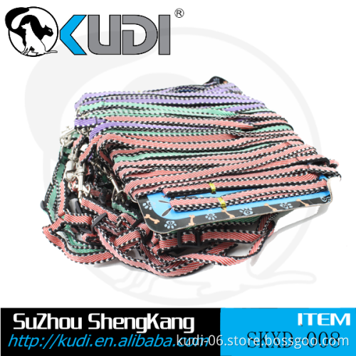 2015 High tensile strength twisted Rope pet dog collars and leashes